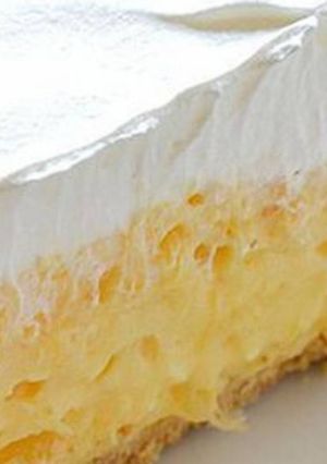 A picture of Mike's EZ Pineapple Cheesecake & Whipped Topping.