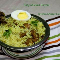 Easy Chicken Biryani A picture of Easy Chicken Biryani.
