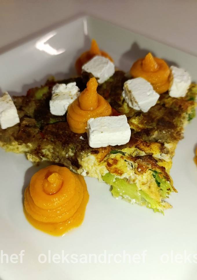 Омлет🍳 з потрошками /Omelet with giblets