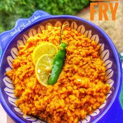 A picture of Daal fry without tomatoes.