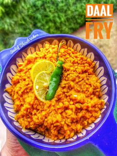 A picture of Daal fry without tomatoes.