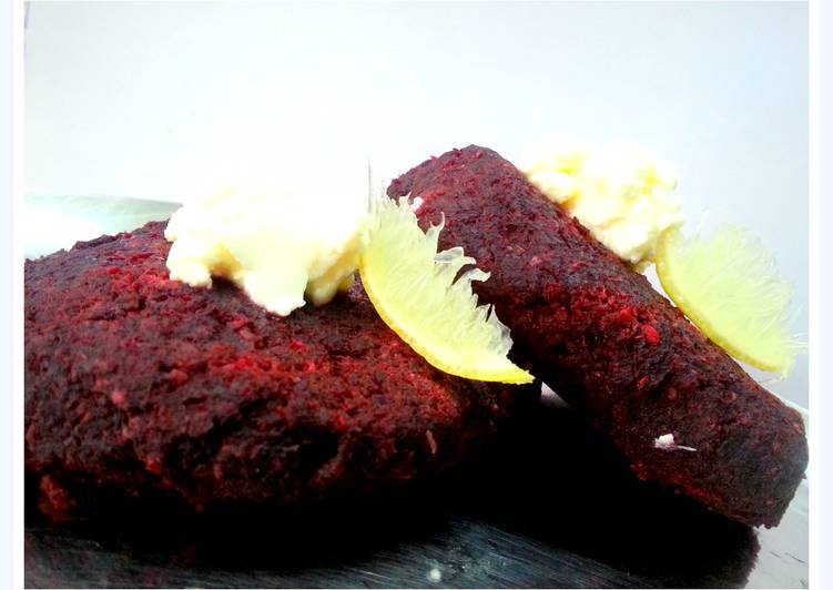 Baked Beetroot Cutlets