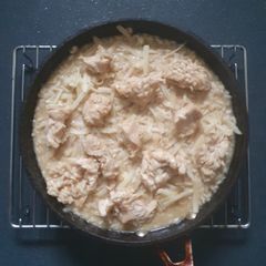 A picture of Chicken Rissoto.
