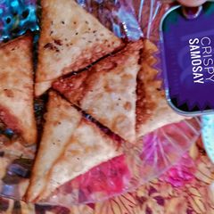 A picture of Crispy samosay.