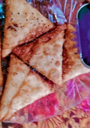 A picture of Crispy samosay.