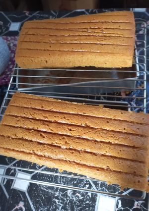 Foto resep Bolu labu kuning gula aren gluten free (tanpa sp, tanpa baking powder, tanpa baking soda)