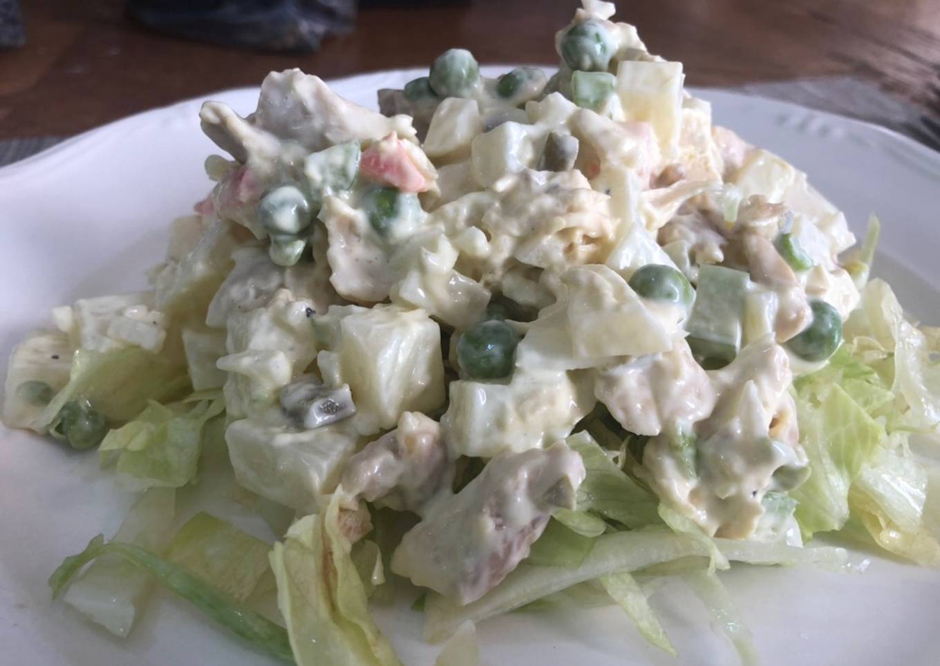 Ensalada de pollo a la Sonorense