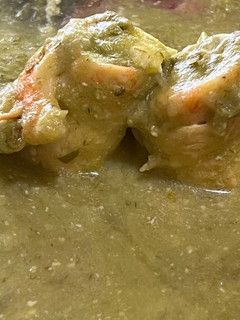 Una foto de Salsa de puerros y … ajo