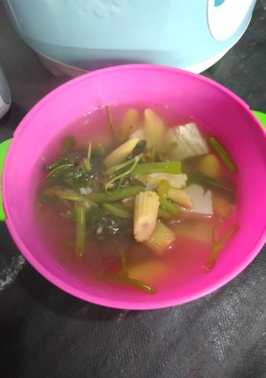 Foto resep Tahu kangngkung rebus pedas wangi