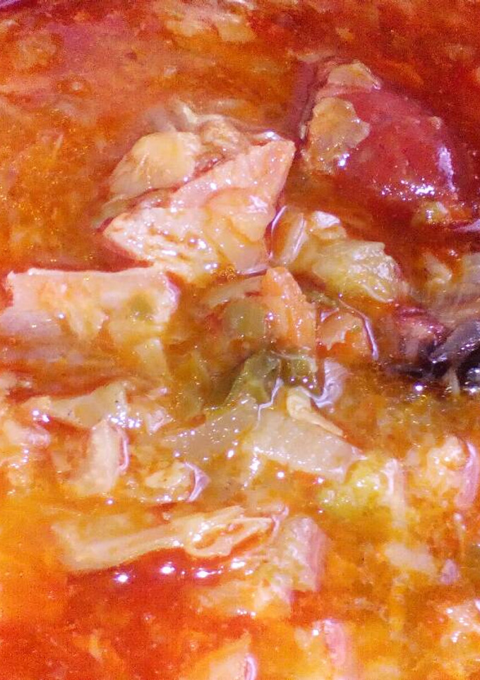 Una foto de Potaje de repollo