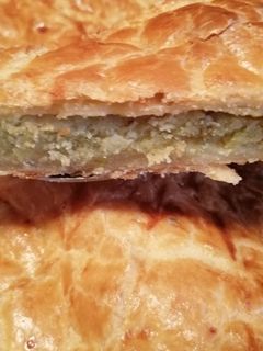Une photo de Galette frangipane à la pistache