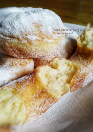 Foto resep Donat tanpa Kentang dan Susu