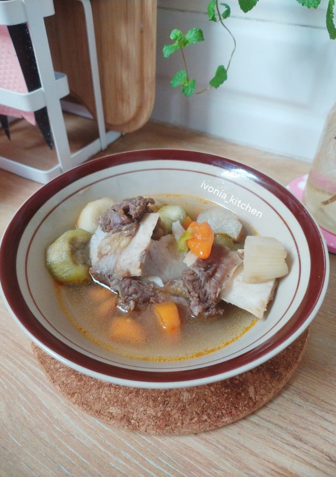 Foto resep Sayur Asem Terong Iga