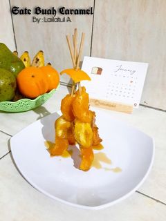 Foto resep Sate Buah Caramel
