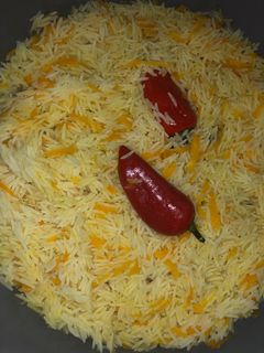 صورة لوصفة الرز البخاري