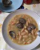 Fabes con almejas