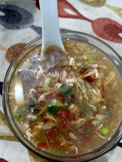 A picture of Vegetables soup.