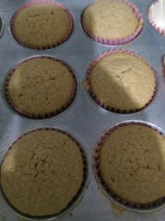 Una foto de Cupcake de avena y vainilla