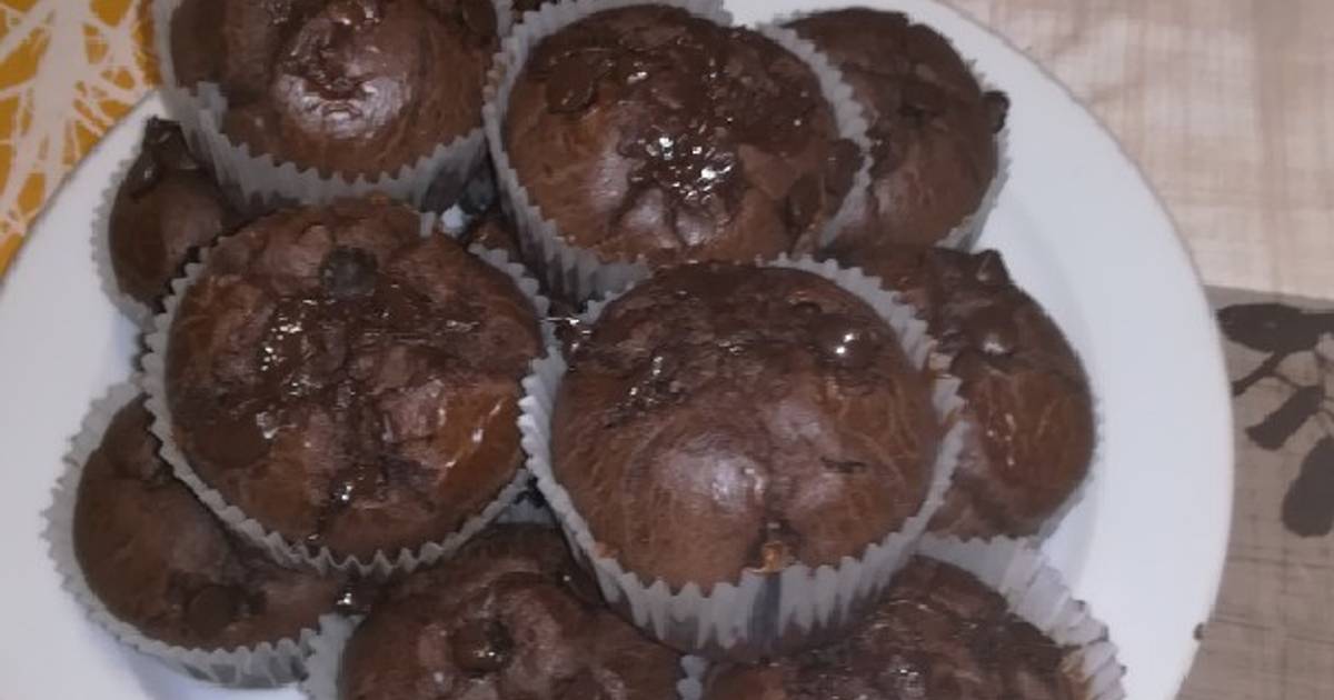 Magdalenas de chocolate sin azúcar apta para diabéticos Receta de Mari  Ramos- Cookpad