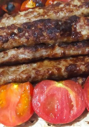 عکسی از دستور کباب سینه مرغ 😋