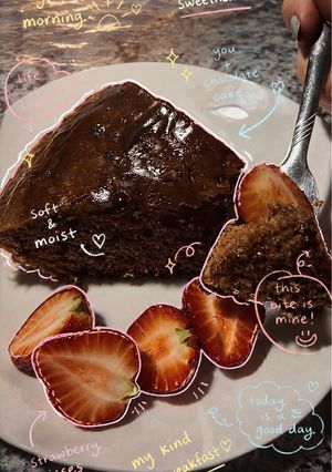 A picture of 13-Minutes Pan Cake 🍫🍰.