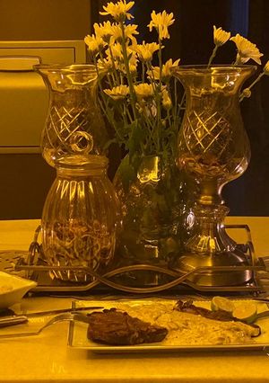 عکسی از دستور استیک گوساله با سس قارچ