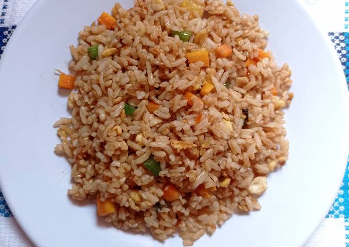 Resep Nasi Goreng Sayur Warna Warni Oleh Wiwik Cookpad