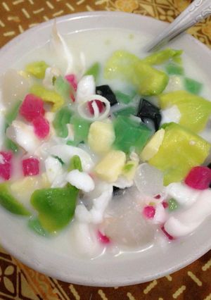 Foto resep Es Campur Pelangi