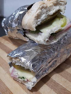 Una foto de Sándwich en Baguette
