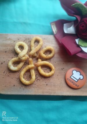 Foto resep Halka tatlısı (Turkish sweet churros)