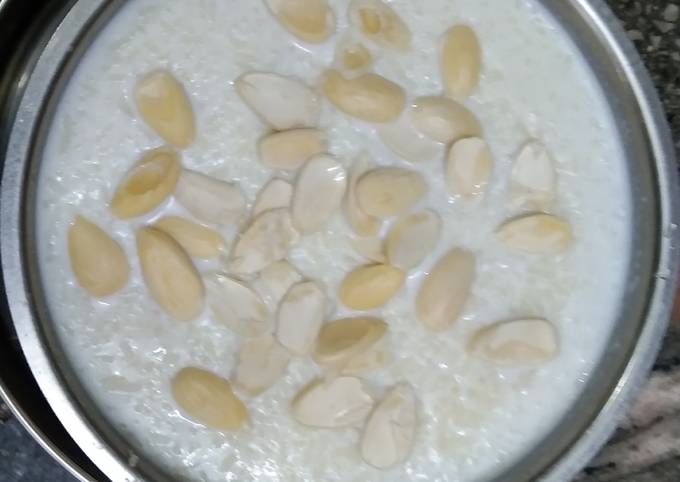 Sharad Purnima Steamed Rice Special Kheer Recipe By Mona Puri Cookpad 7384