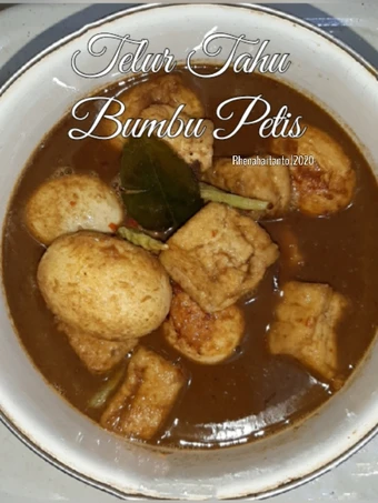 Langkah Gampang Membikin Resep Tahu Telur Bumbu Petis Khas Jawa timur yang Lezat Anti Ribet, Uenak Banget
