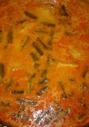 Foto resep Sayur santan kacang panjang tahu