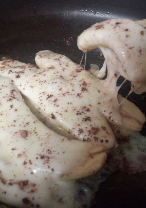 Foto resep Pisang bakar mozzarella