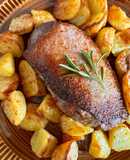 Ức Vịt & Khoai Tây Nướng Muối