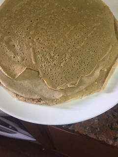 Una foto de Panqueques de avena