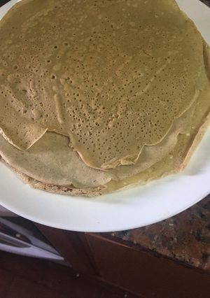 Una foto de Panqueques de avena
