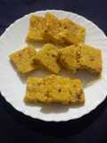 Instant Mango paneer kalakand