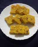 Instant Mango paneer kalakand