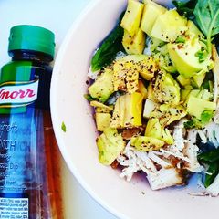 A picture of Chicken salad.