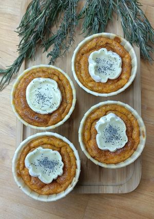 Une photo de 🌱Muffin patate douce chèvre