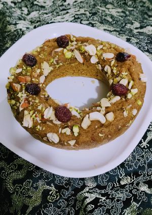 A picture of Millet Doughnut Cake.