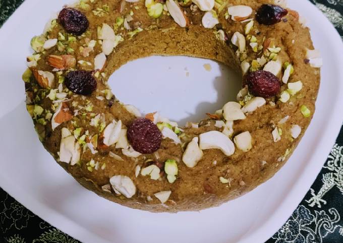 Orange Millet Cake (GF) - The Healthy Cook