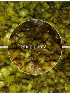 ग्वार फली की सूखी सब्जी(gavarfali ki sukhi sabzi recipe in hindi) रेसिपी मुख्य फोटो