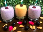 A picture of blackberry smoothie