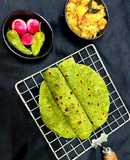 Spinach Missi Roti