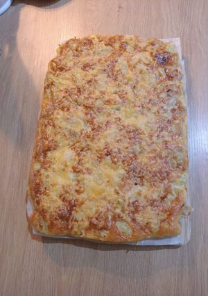 A picture of Baked Potato and Onion Frittata.