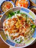 Bún Mắm with Crispy Pork Belly