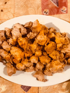 Una foto de Pollo con alioli