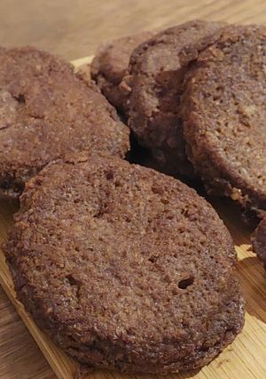 Una foto de Tortitas de Coco, Cacao y nueces sin gluten 💯